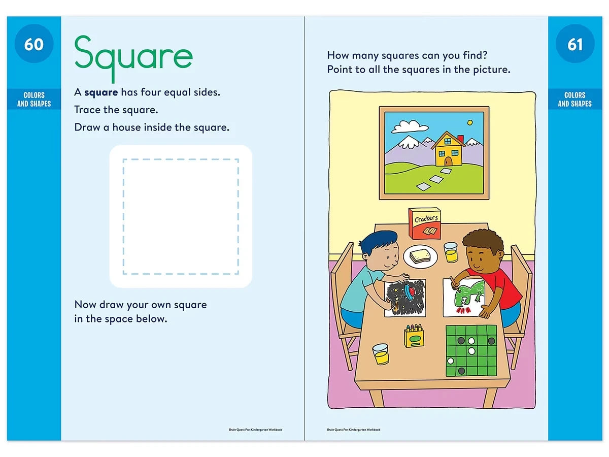 Brain Quest Workbook - Pre-K - US 7788