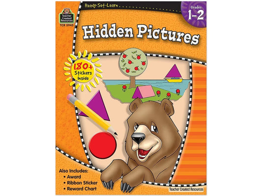 Hidden Pictures Workbook - Gr. 1-2 - US 4405