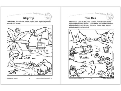 Hidden Pictures Workbook - Gr. 1-2 - US 4405