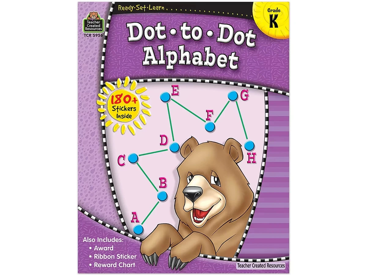 Dot-To-Dot Alphabet Workbook - US 2234
