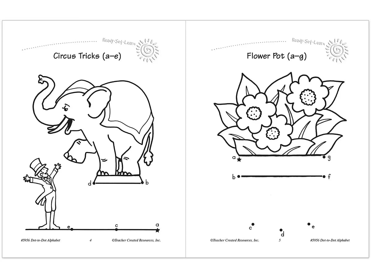 Dot-To-Dot Alphabet Workbook - US 2234