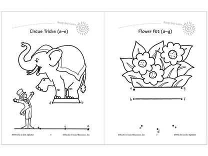 Dot-To-Dot Alphabet Workbook - US 2234