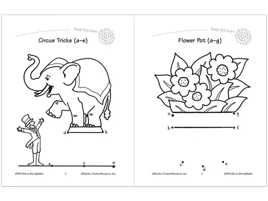 Dot-To-Dot Alphabet Workbook - US 2234