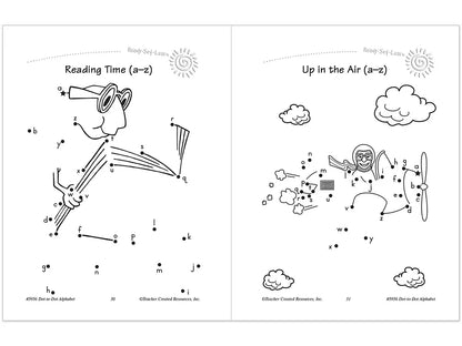 Dot-To-Dot Alphabet Workbook - US 2234