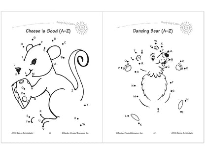 Dot-To-Dot Alphabet Workbook - US 2234
