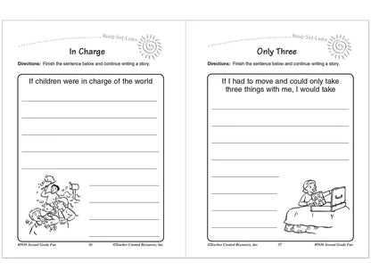 Second-Grade Fun Workbook - US 5458