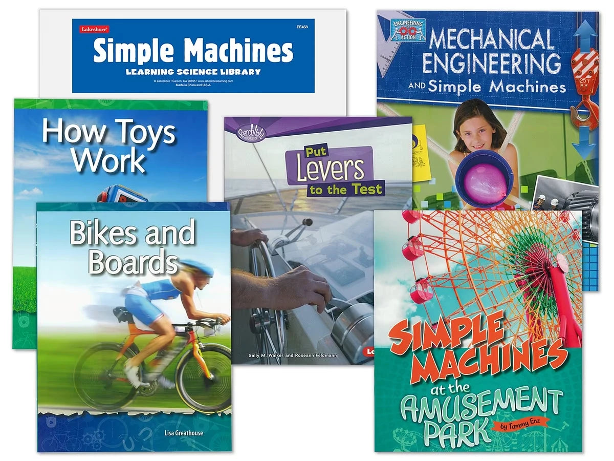 Simple Machines Book Library - Gr. 4-6 - US 1119