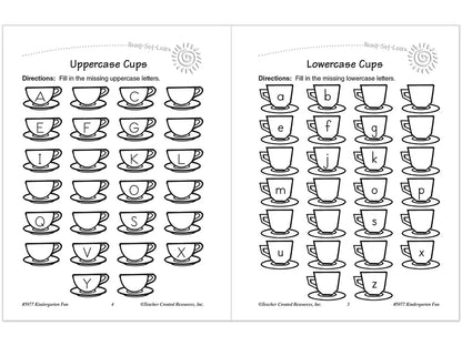 Kindergarten Fun Workbook - US 2062