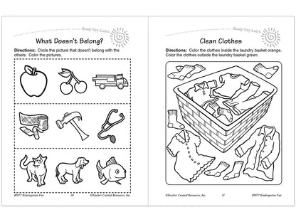Kindergarten Fun Workbook - US 2062