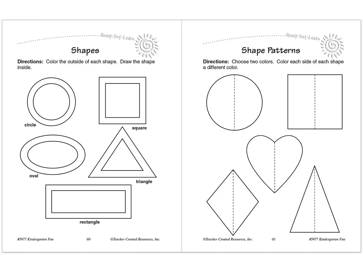 Kindergarten Fun Workbook - US 2062