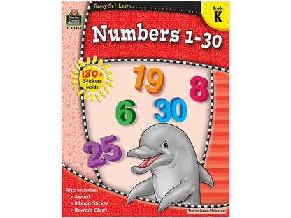 Numbers 1-30 Workbook - US 2831