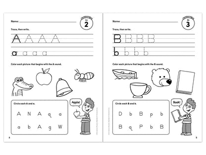 Alphabet Little Learner Packets Workbook - US 4811