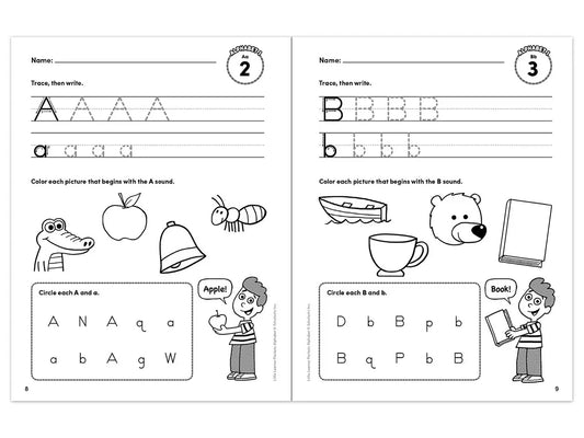 Alphabet Little Learner Packets Workbook - US 4811