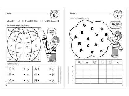 Alphabet Little Learner Packets Workbook - US 4811