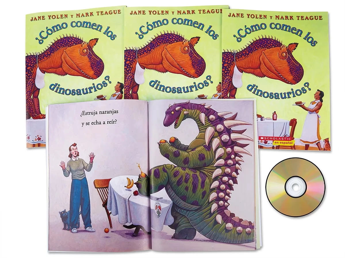 ¿Cómo comen los dinosaurios? Read-Along - US 6065