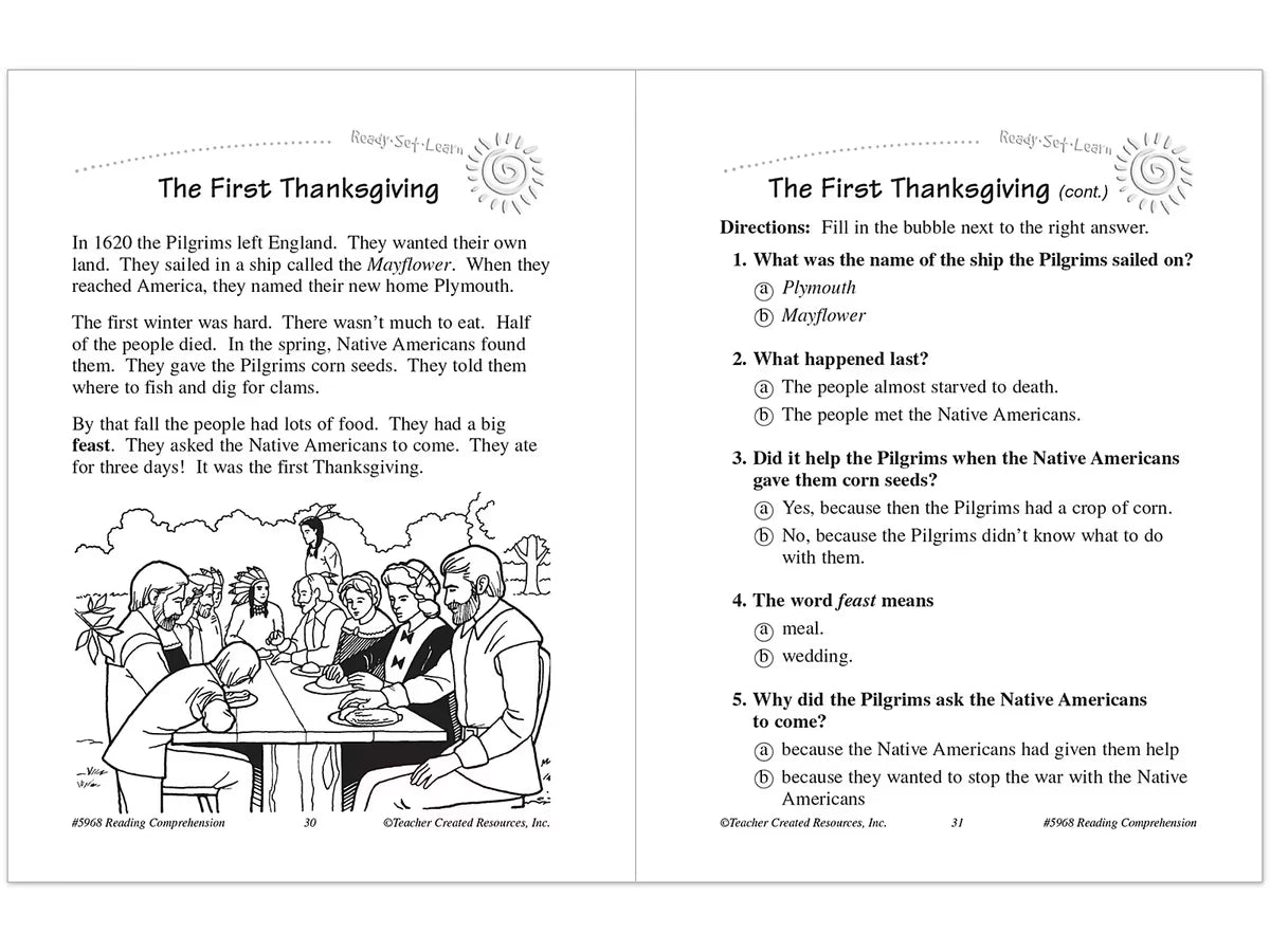 Master Reading Comprehension Workbook - Gr. 1 - US 7681