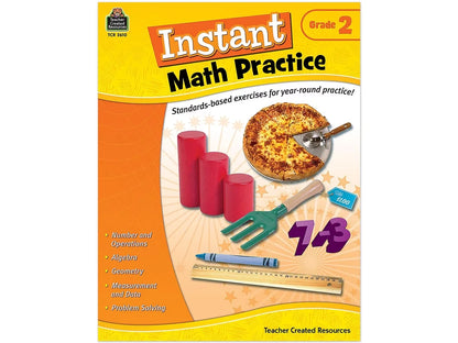 Instant Math Practice Workbook - Gr. 2 - US 4390