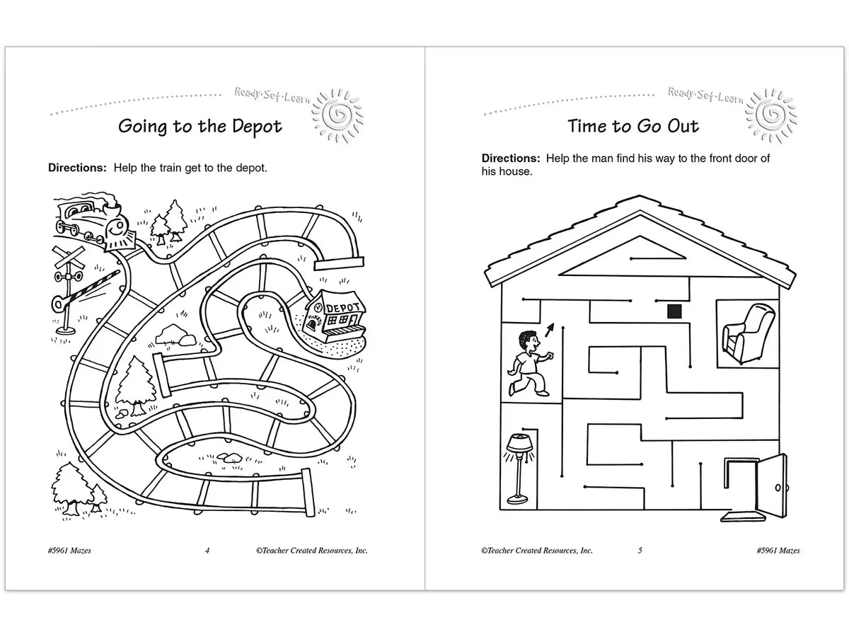 Mazes Workbook - Gr. 1 - US 1742