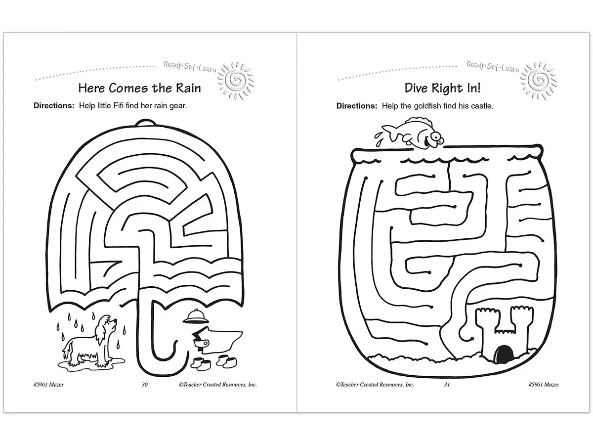 Mazes Workbook - Gr. 1 - US 1742