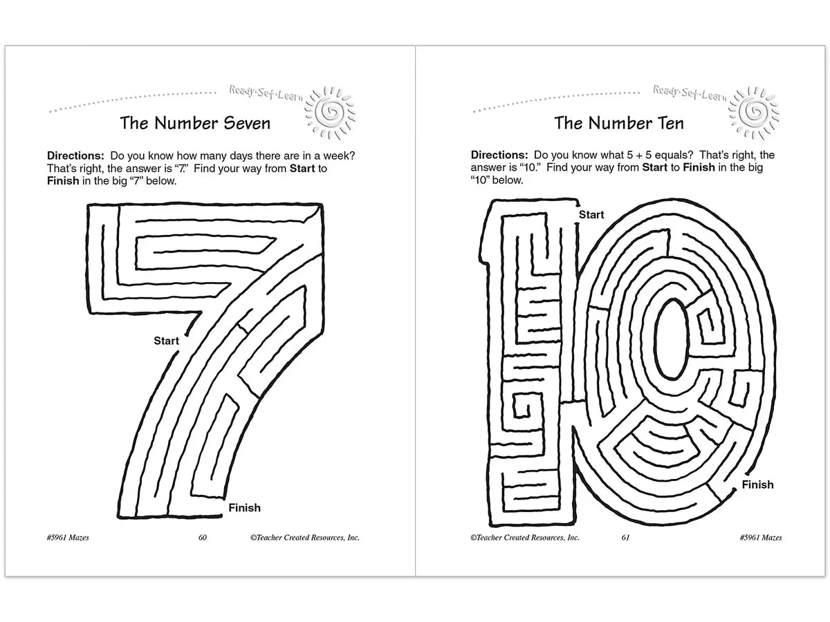 Mazes Workbook - Gr. 1 - US 1742