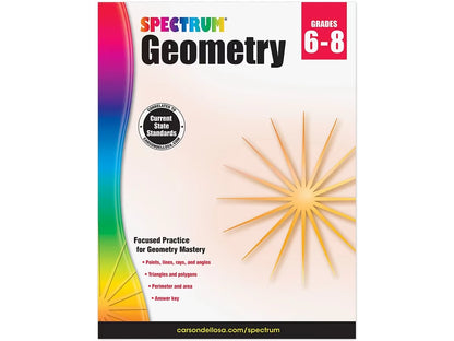 Spectrum® Geometry Workbook - US 1815
