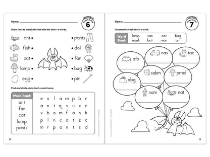Phonics Little Learner Packets Workbook - US 4696