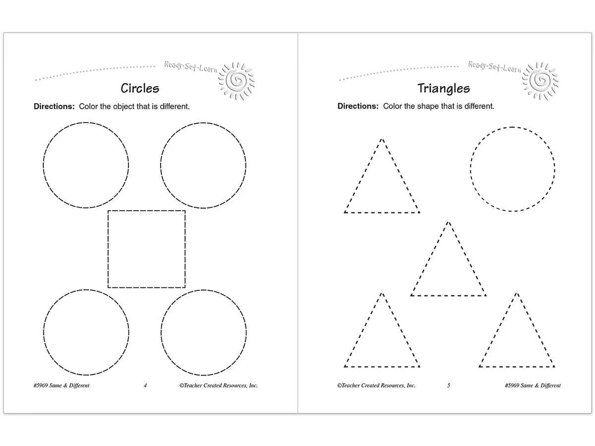 Same & Different Workbook - US 8415