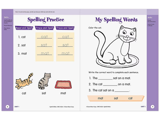 Spell & Write Skill Sharpeners Workbook - US 6615