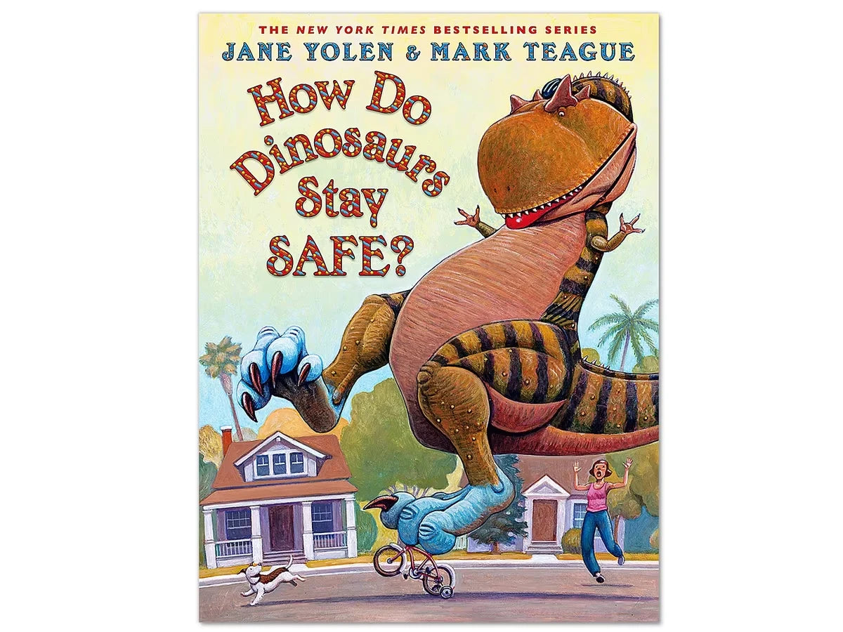 How Do Dinosaurs Stay Safe? Hardcover Book - US 4229