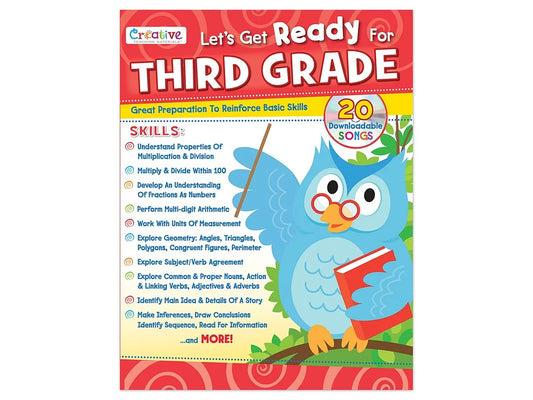 Let’s Get Ready for Third Grade Workbook - US 8996