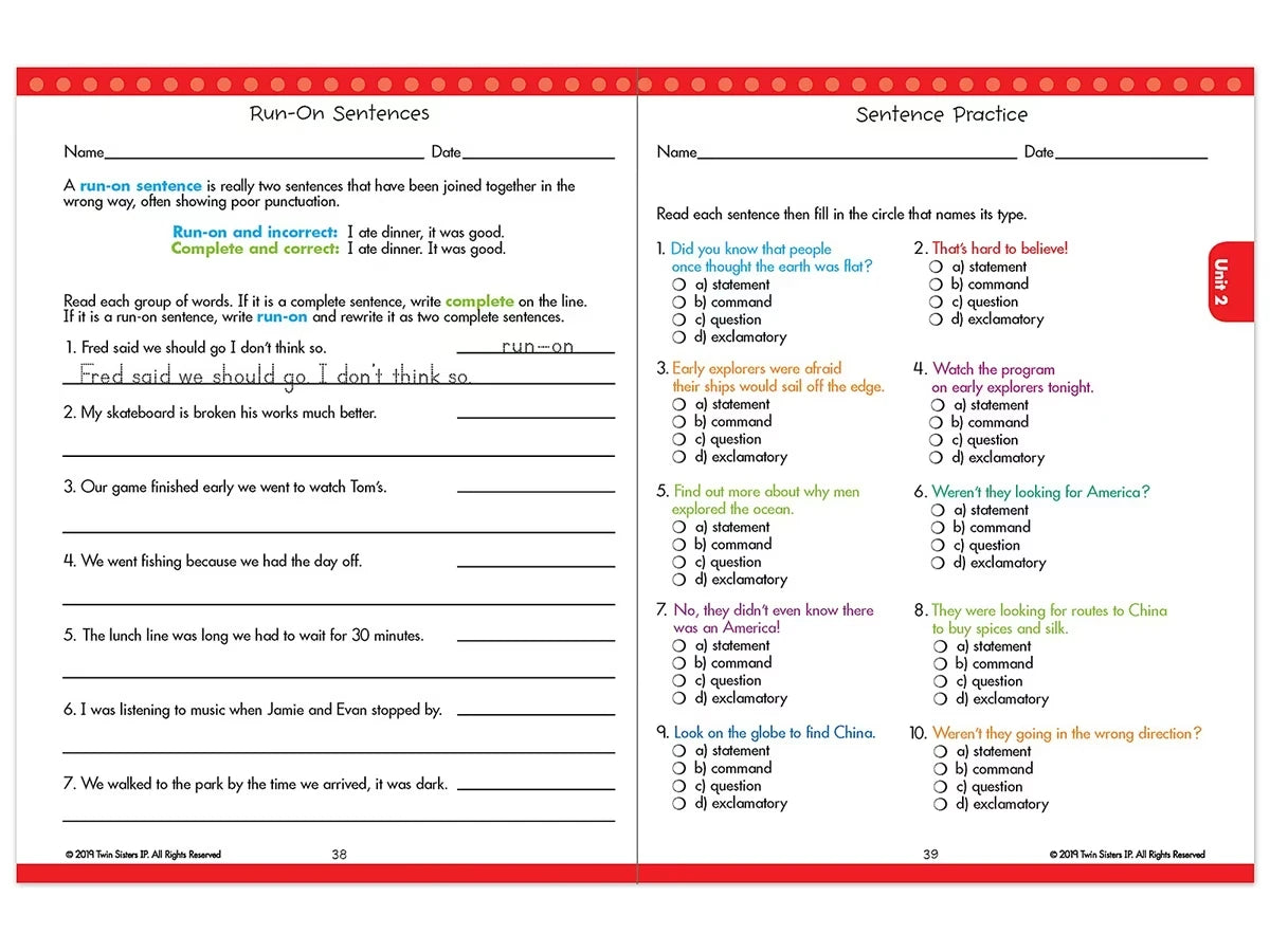 Let’s Get Ready for Third Grade Workbook - US 8996