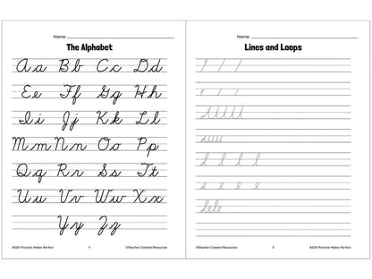 Cursive Writing Practice Workbook - US 9730