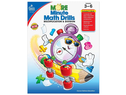 Multiplication & Division Minute Math Drills Workbook - US 5811