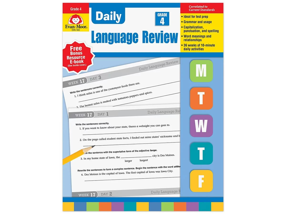 Daily Language Review Workbook - Gr. 4 - US 6277