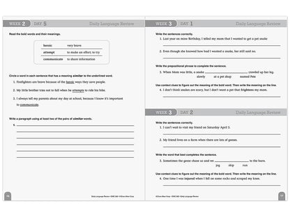 Daily Language Review Workbook - Gr. 4 - US 6277