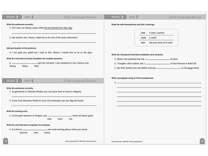 Daily Language Review Workbook - Gr. 4 - US 6277