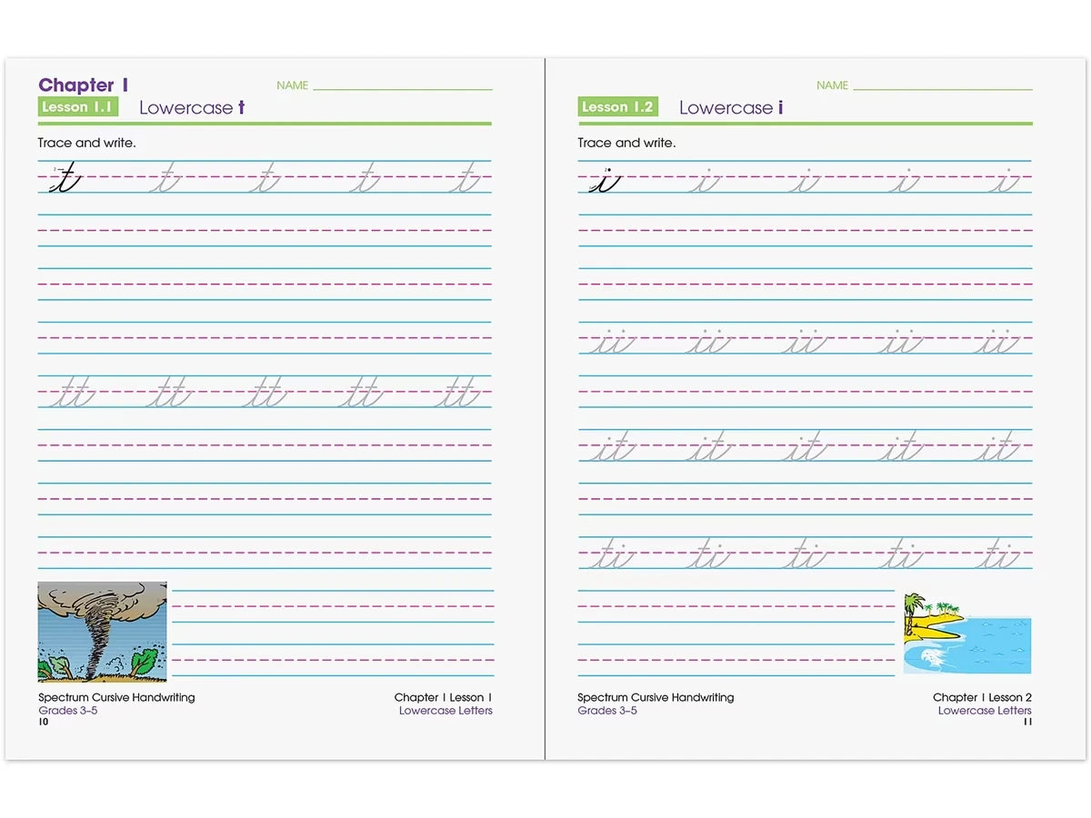 Spectrum® Cursive Handwriting Workbook - US 4902