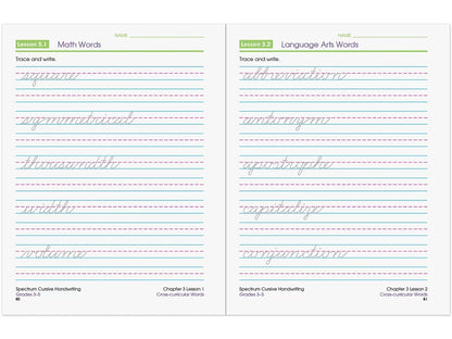 Spectrum® Cursive Handwriting Workbook - US 4902