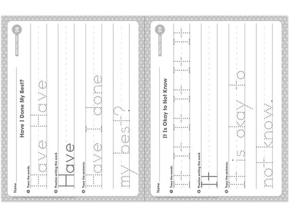 Handwriting Practice Workbook - K-Gr. 1 - US 5753