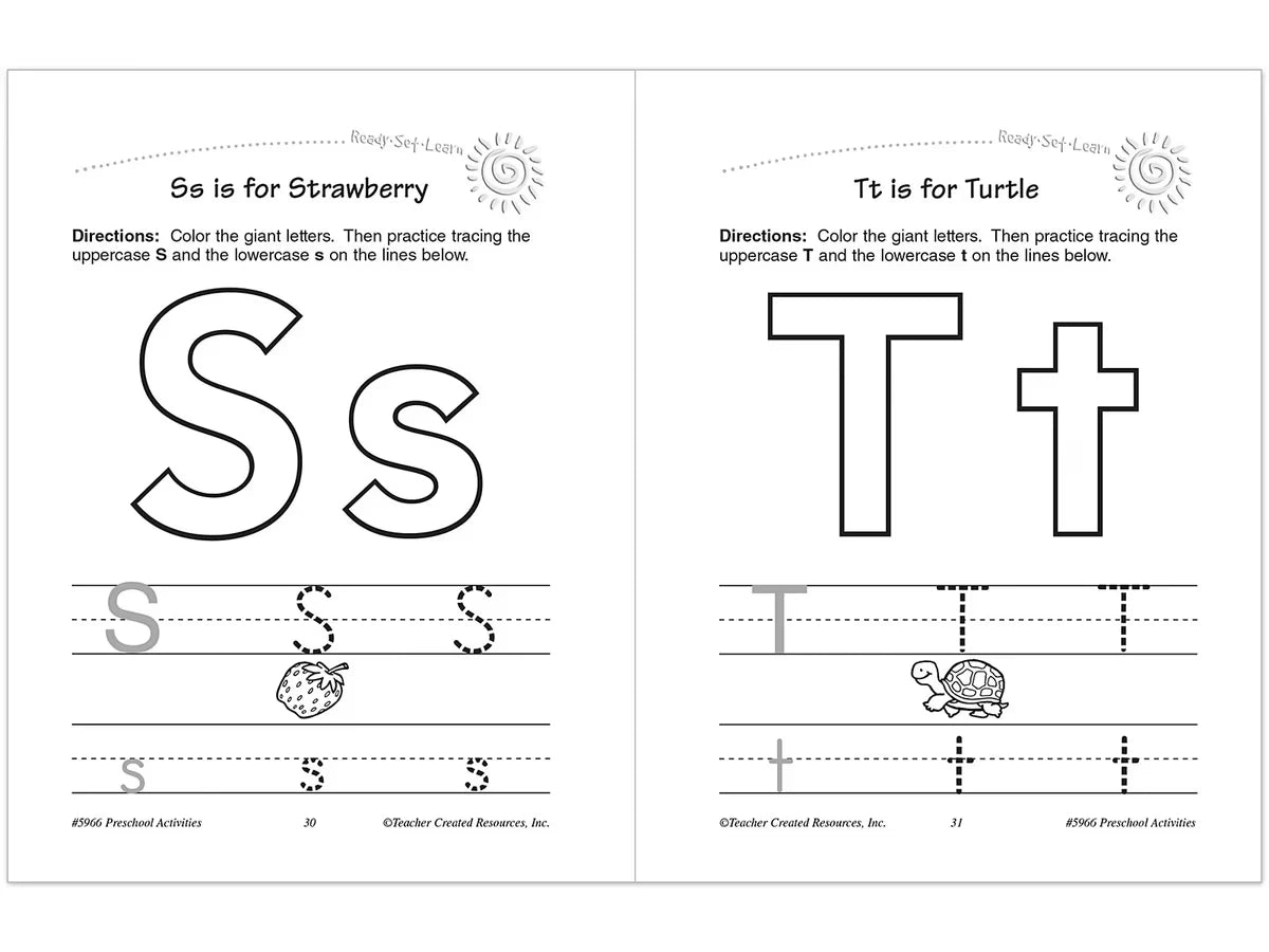 Preschool Workbook - US 8355