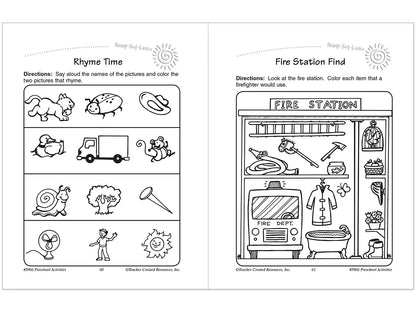 Preschool Workbook - US 8355