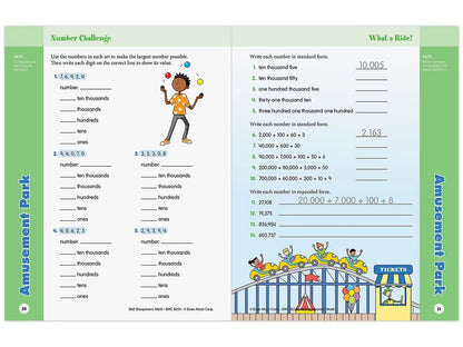 Math Skill Sharpeners Workbook - Gr. 4 - US 5930
