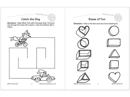 Preschool Fun Workbook - US 6707