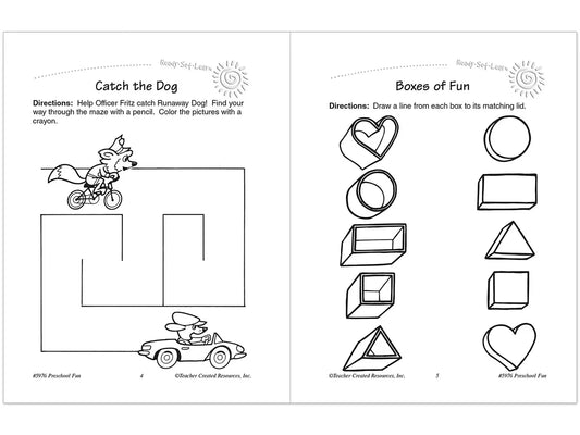 Preschool Fun Workbook - US 6707
