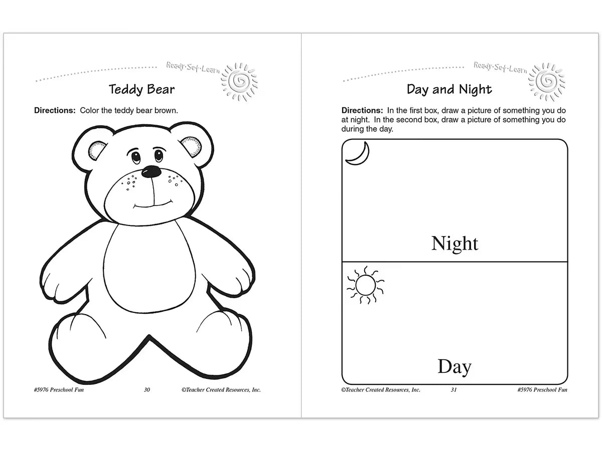 Preschool Fun Workbook - US 6707