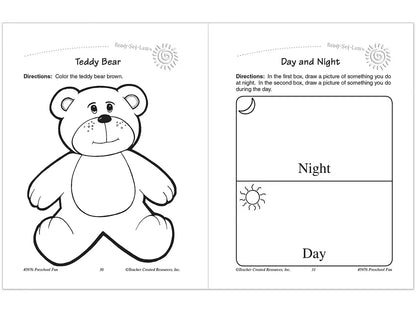 Preschool Fun Workbook - US 6707