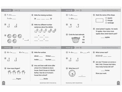 Daily Math Practice Workbook - Gr. 2 - US 8716