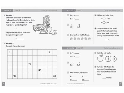 Daily Math Practice Workbook - Gr. 2 - US 8716
