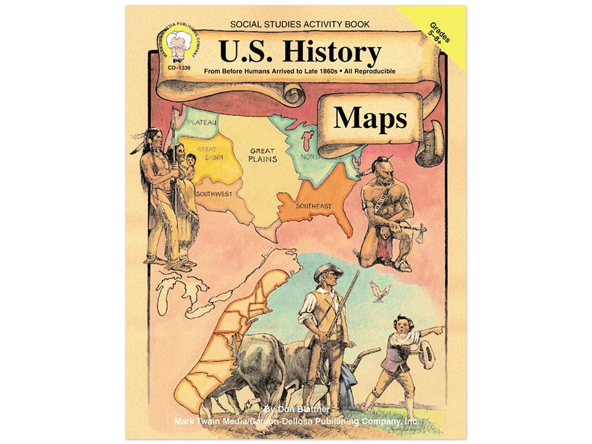 U.S. History Maps Workbook - US 9504