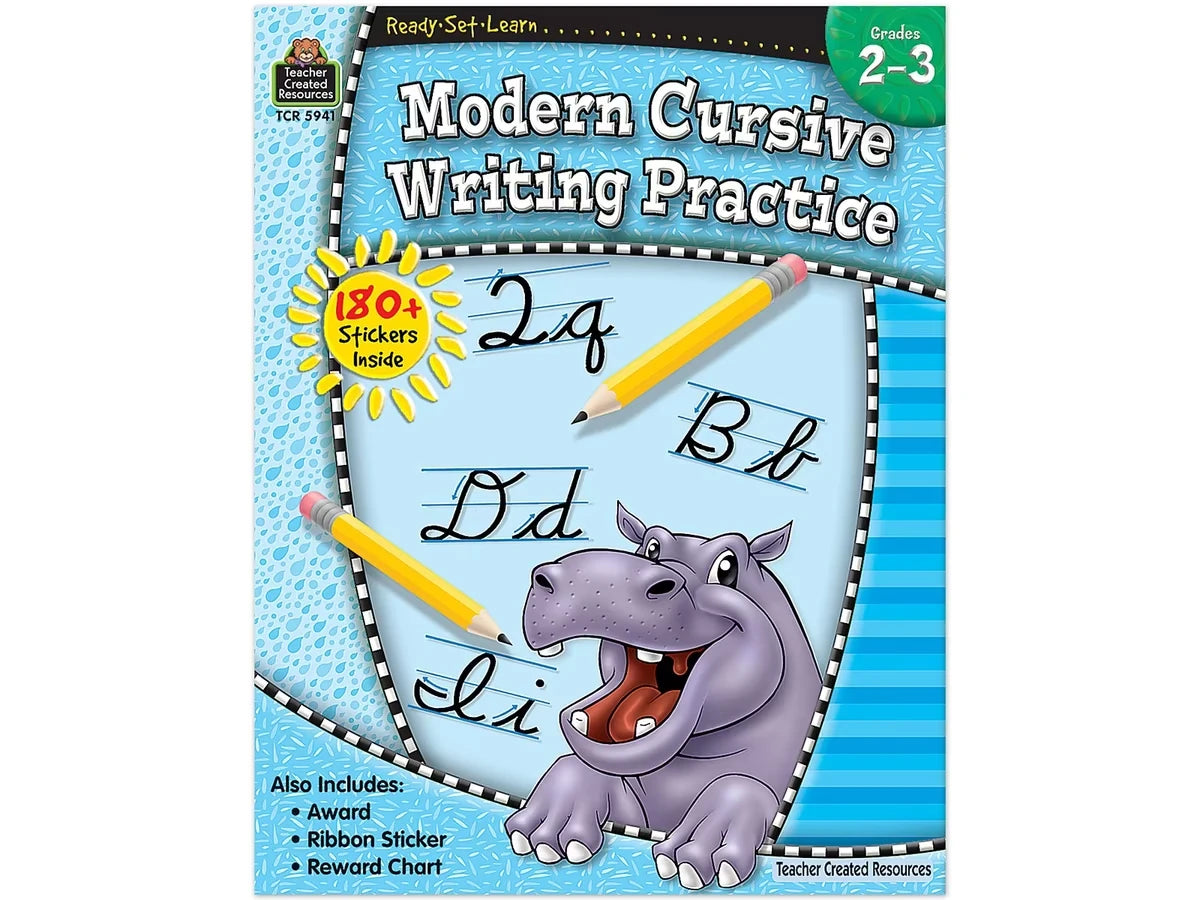 Modern Cursive Writing Practice Workbook - US 5315